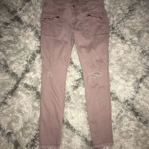 Light Pink Skinny Jeans